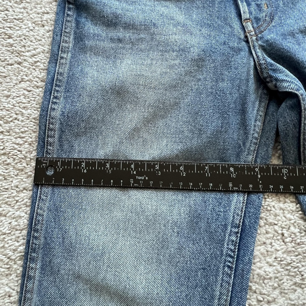 B SIDES Straight Jeans Womens 24 Blue High Rise Medium Wash Denim Made USA - Picture 16 of 16
